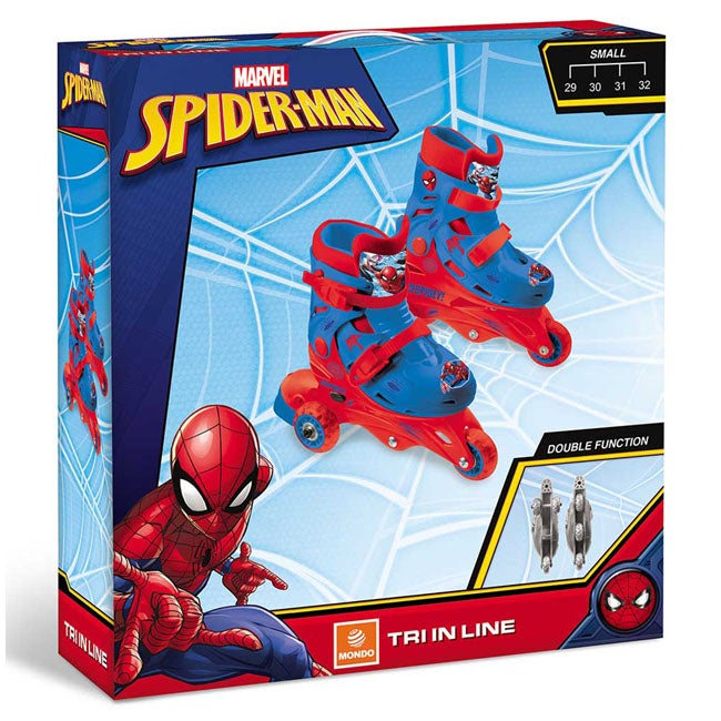 MONDO MARVEL SPIDERMAN TRI IN-LINE SKATES