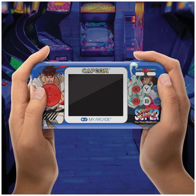 MY ARCADE SUPER STREET FIGHTER II POCKET PLAYER 2 GAMES IN 1