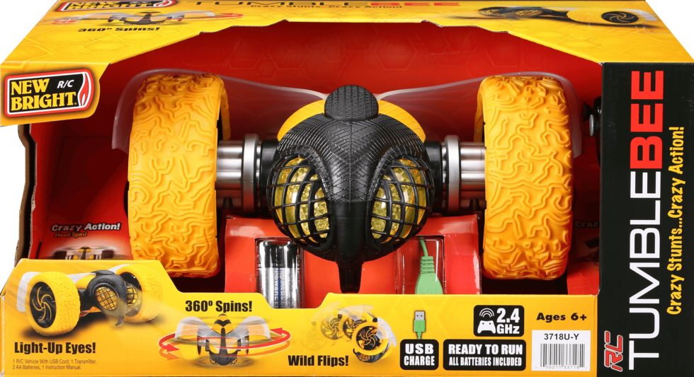 NEW BRIGHT REMOTE CONTROL - 1:10 TUMBLE BEE