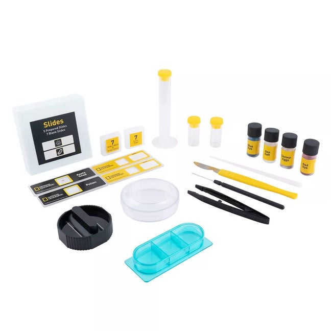 NATIONAL GEOGRAPHIC 900X MICROSCOPE WITH HARD CASE