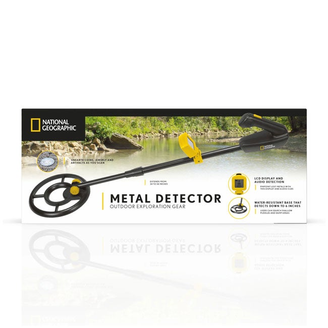 NATIONAL GEOGRAPHIC LCD METAL DETECTOR