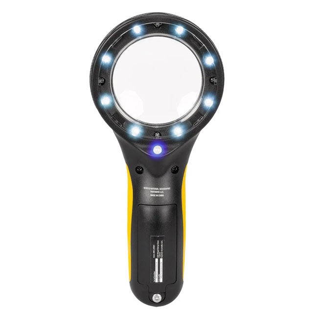 NATIONAL GEOGRAPHIC MAGNIFYING GLASS WITH LED