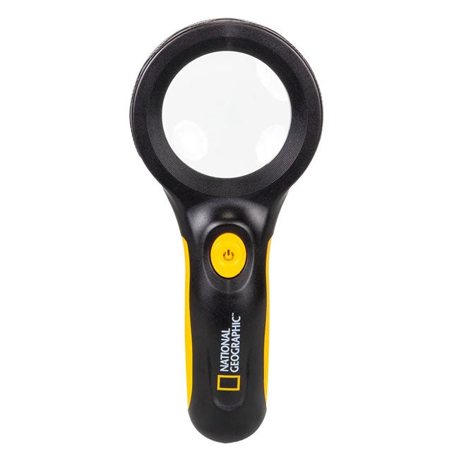 NATIONAL GEOGRAPHIC MAGNIFYING GLASS WITH LED