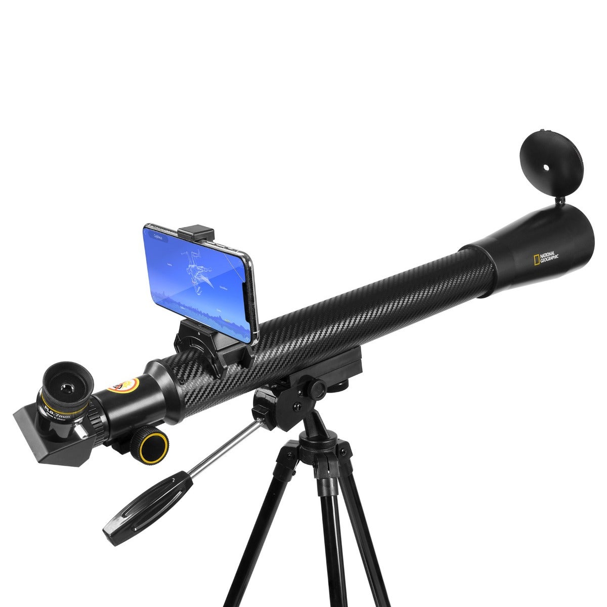 NATIONAL GEOGRAPHIC 50MM TELESCOPE WITH APP ATTACHMENT