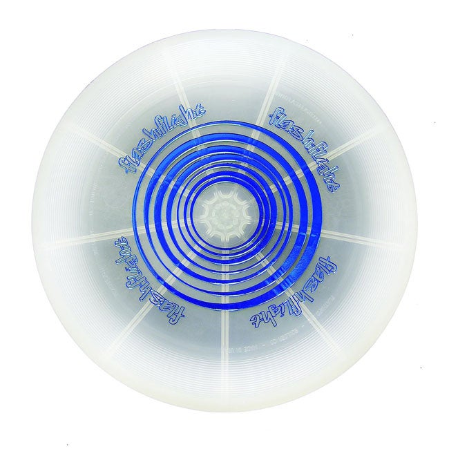 NITE IZE FLASHFLIGHT LED LIGHT UP FLYING DISC - BLUE