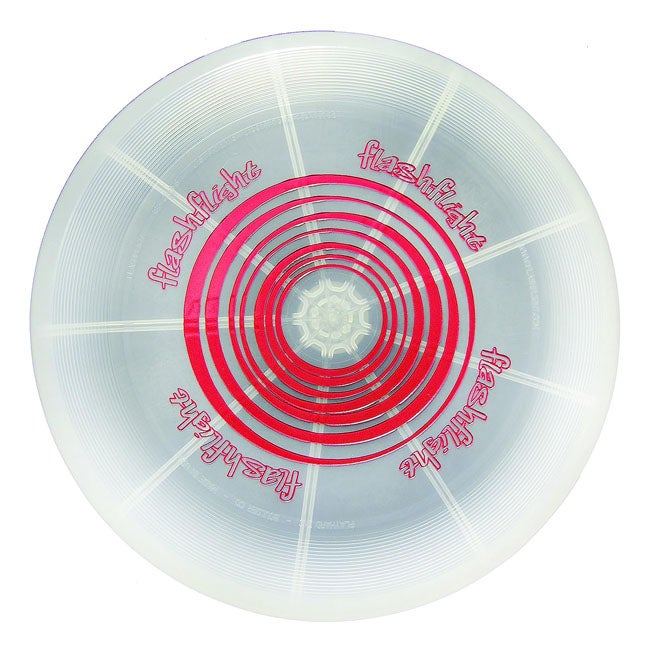 NITE IZE FLASHFLIGHT LED LIGHT UP FLYING DISC - RED