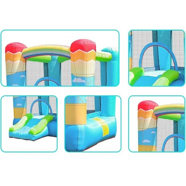 DR. DOLPHIN BOUNCER HOUSE WITH SLIDE - 270X200X168CM