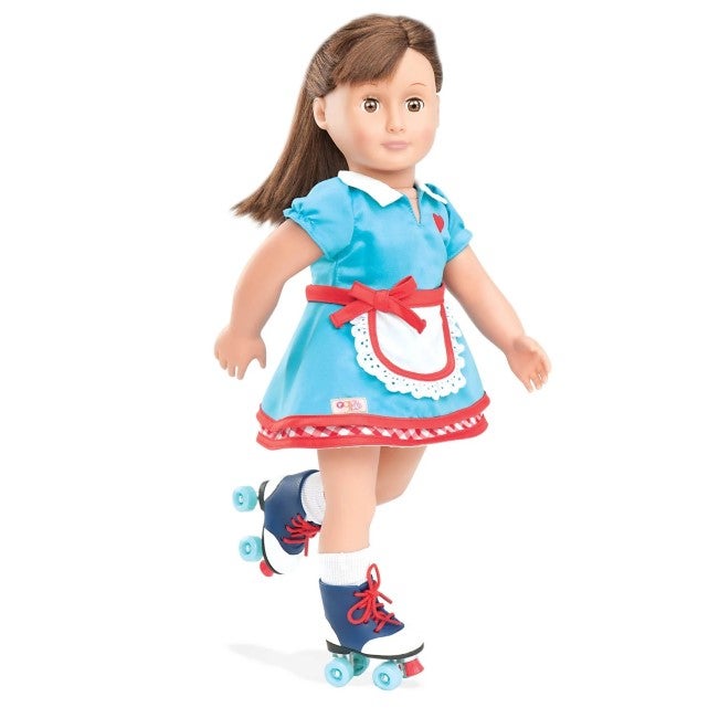 OUR GENERATION FASHION WITH ROLLER SKATES OUTFIT