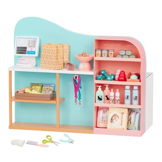 OUR GENERATION HAPPY TAILS CARE CENTER PET VET PLAYSET