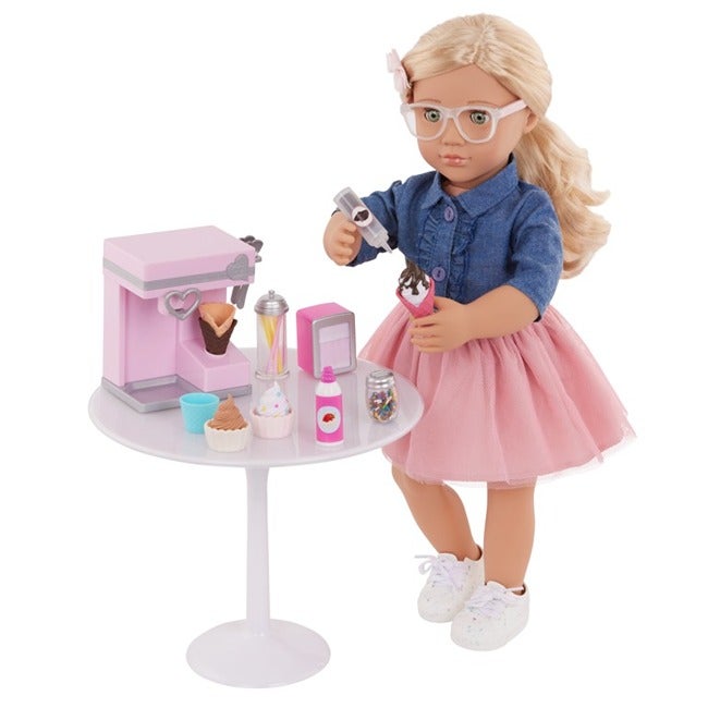 OUR GENERATION ICE CREAM MACHINE PLAYSET