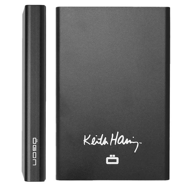 OGON SLIDER SMART WALLET KEITH HARING WHITE