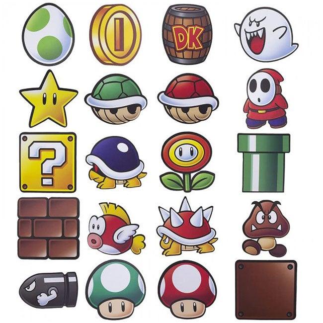 PALADONE SUPER MARIO FUN FACT COASTERS