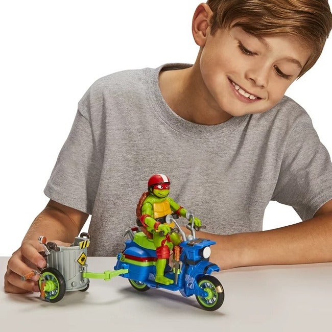 TMNT MUTANT MAYHEM BATTLE CYCLE WITH RAPHAEL