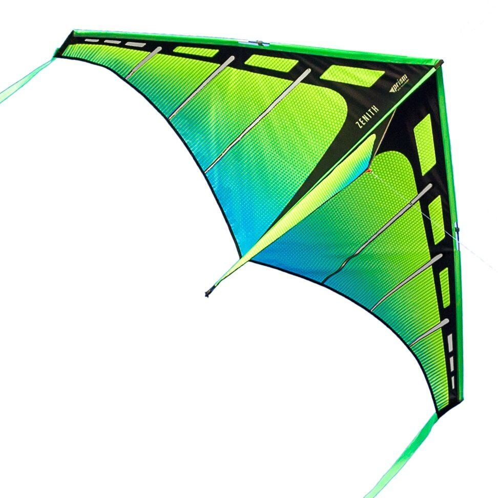 PRISM KITE ZENITH 5 SINGLE LINE DELTA SPORTING GREEN KITE