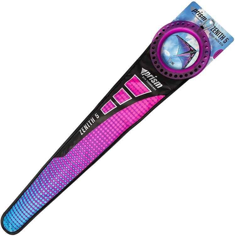 PRISM KITE ZENITH 5 SINGLE LINE DELTA SPORTING PURPLE KITE