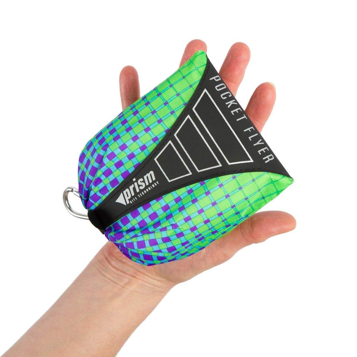 PRISM KITE POCKET FLYER SINGLE LINE GREEN KITE
