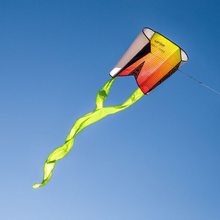 PRISM KITE POCKET FLYER SINGLE LINE ORANGE KITE