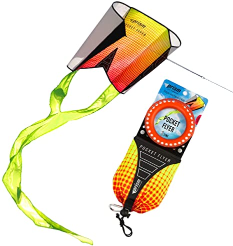 PRISM KITE POCKET FLYER SINGLE LINE ORANGE KITE
