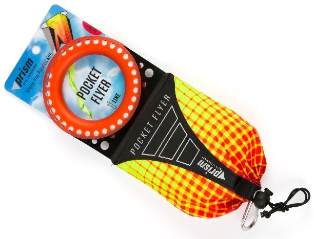 PRISM KITE POCKET FLYER SINGLE LINE ORANGE KITE