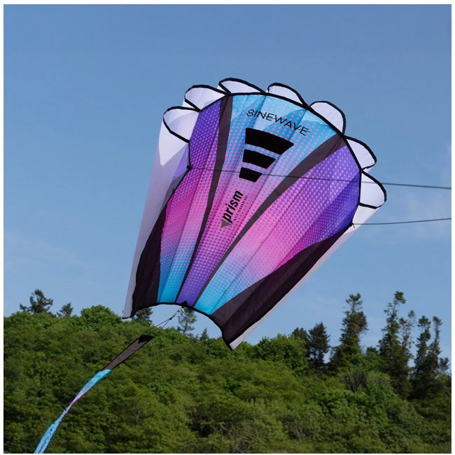 PRISM KITE SINEWAVE MESMERIZING SOFT PARAFOIL - ULTRA VIOLET