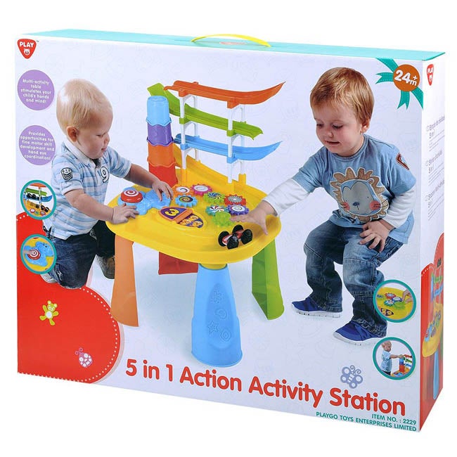 PLAY GO 5 IN 1 ACTION ACTIVITY STATION