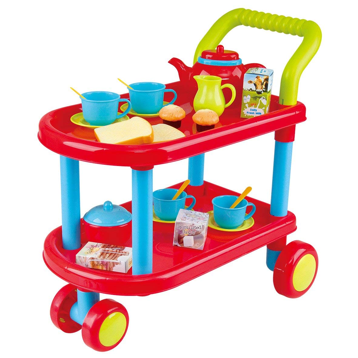 PLAY GO TEA TIME TROLLEY SET