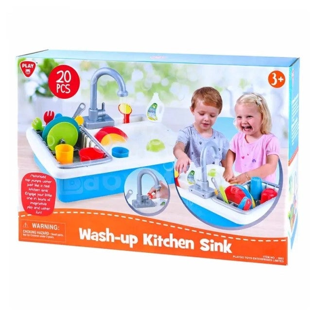 PLAY GO WASH - UP KITCHEN SINK