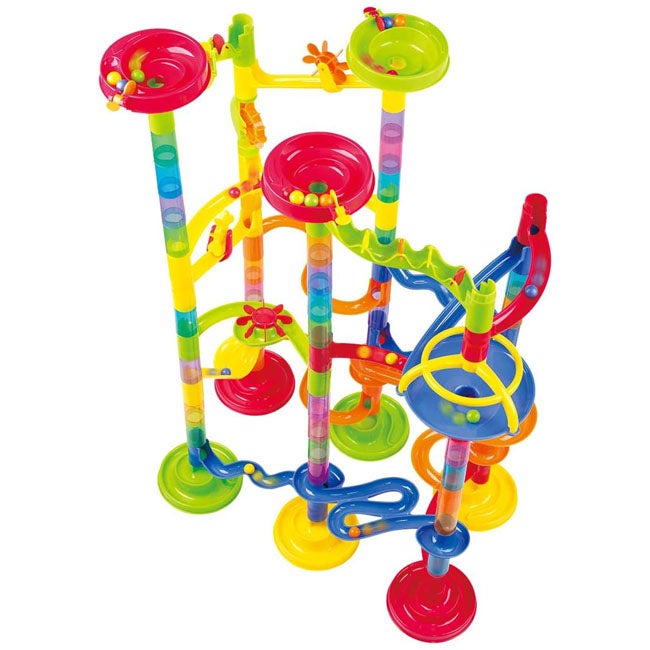 PLAY GO MEGA MARBLE RACE DELUXE BUILDING PLAYSET