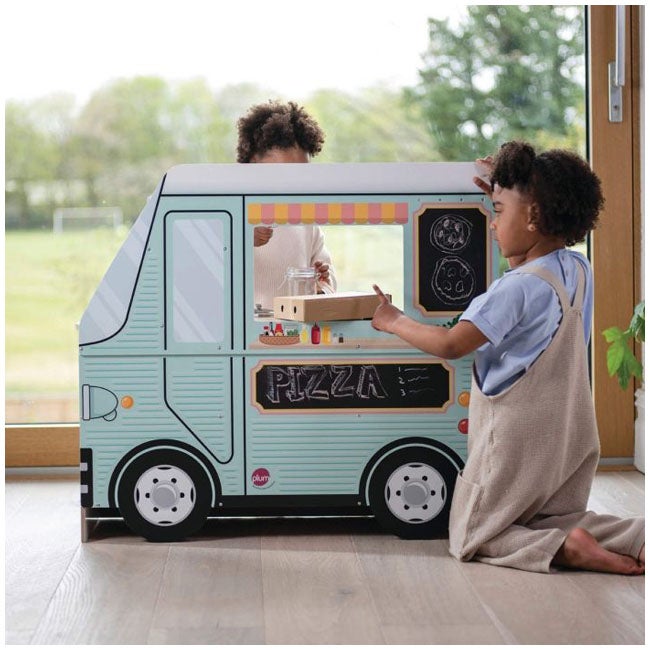 PLUM 2 IN 1 WOODEN STREET FOOD TRUCK AND KITCHEN