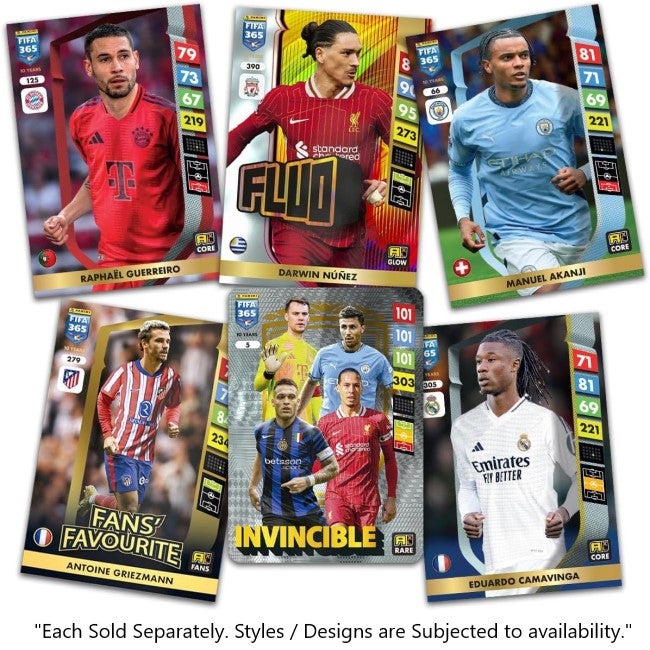 PANINI FIFA 365 ADRENALYN XL 2025 TRADING CARDS
