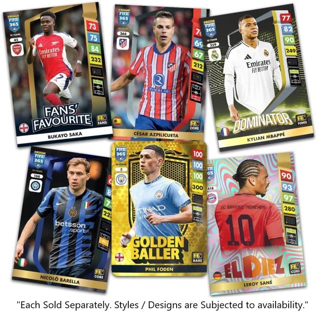 PANINI FIFA 365 ADRENALYN XL 2025 TRADING CARDS