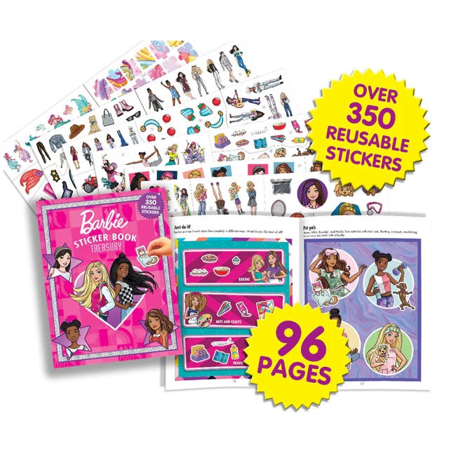 PHIDAL BARBIE STICKER BOOK TREASURY