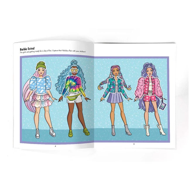 PHIDAL BARBIE STICKER BOOK TREASURY