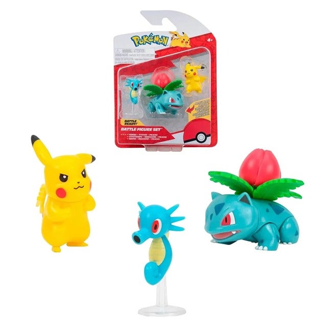 POKEMON BATTLE 3 FIGURE PACK WAVE 4 CHARACTERS