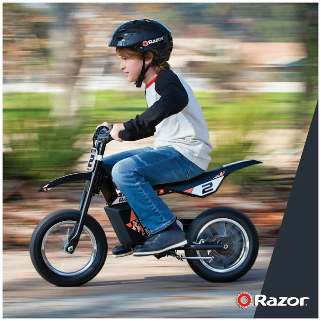 RAZOR MOTORBIKE DIRT ROCKET MX125 WITH DECAL