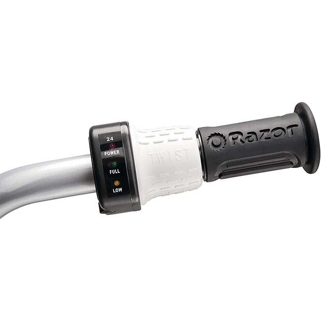 RAZOR ELECTRIC DIRT QUAD 500-W BIKE WHITE