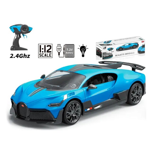 RW 1:12 BUGATTI DIVO REMOTE CONTROL CAR