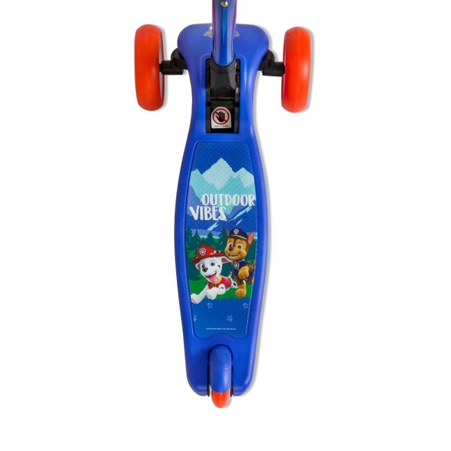 SPARTAN 3-WHEEL LIGHT UP SCOOTER BOYS - PAW PATROL