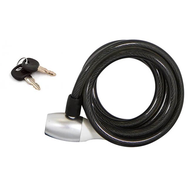 SPARTAN CABLE LOCK 180CM SILVER