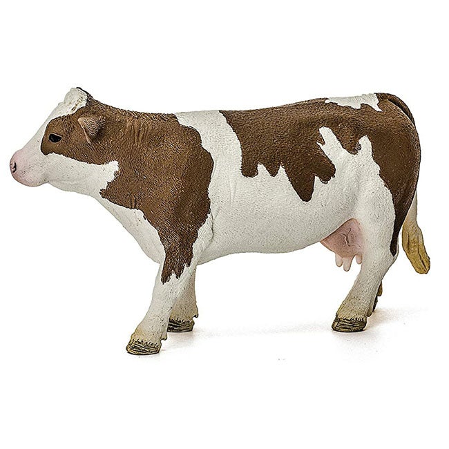 SCHLEICH SIMMENTAL COW FIGURE
