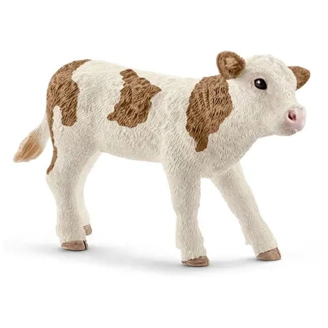 SCHLEICH SIMMENTAL CALF FIGURE