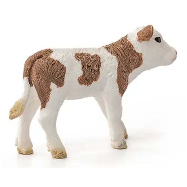 SCHLEICH SIMMENTAL CALF FIGURE