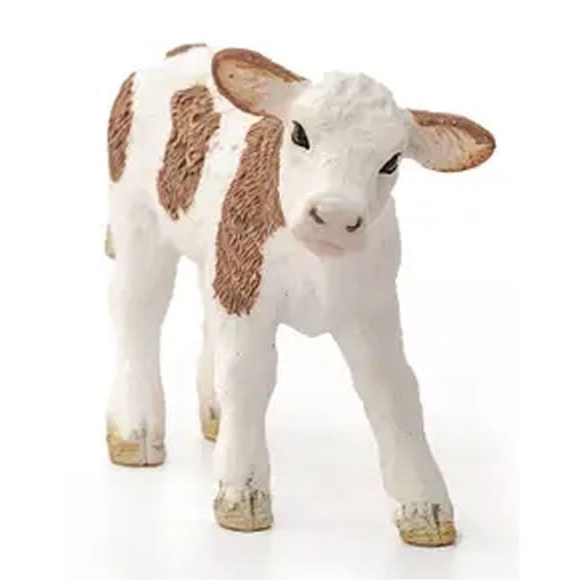 SCHLEICH SIMMENTAL CALF FIGURE