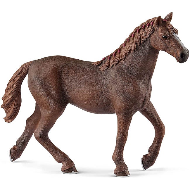 SCHLEICH ENGLISH THOROUGHBRED MARE FIGURE