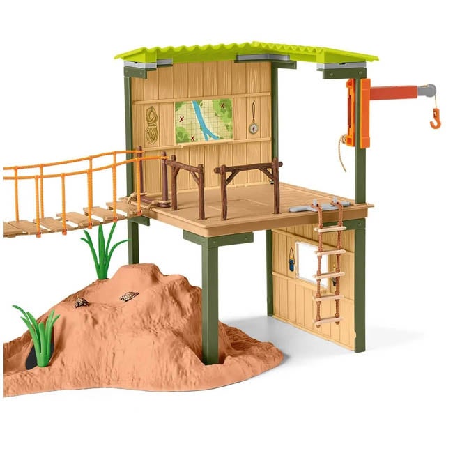 SCHLEICH WILDLIFE RANGER ADVENTURE STATION PLAYSET