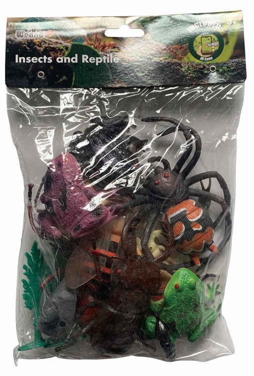WENNO 12 PCS INSECT PLAYSET