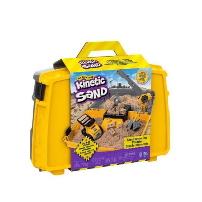 KINETIC SAND CONSTRUCTION FOLDING SAND BOX SET