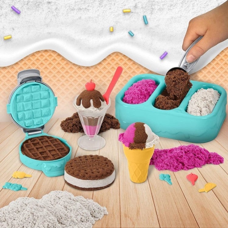 KINETIC SAND SCENTS ICE CREAM TREATS PLAYSET
