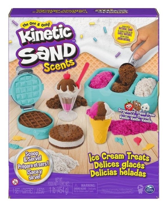 KINETIC SAND SCENTS ICE CREAM TREATS PLAYSET