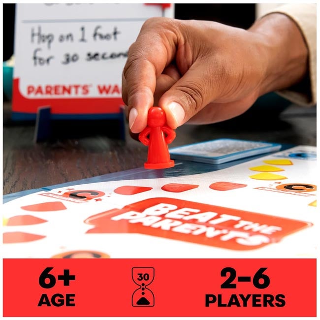 SPINMASTER GAME BEAT THE PARENTS CLASSIC FAMILY TRIVIA GAME